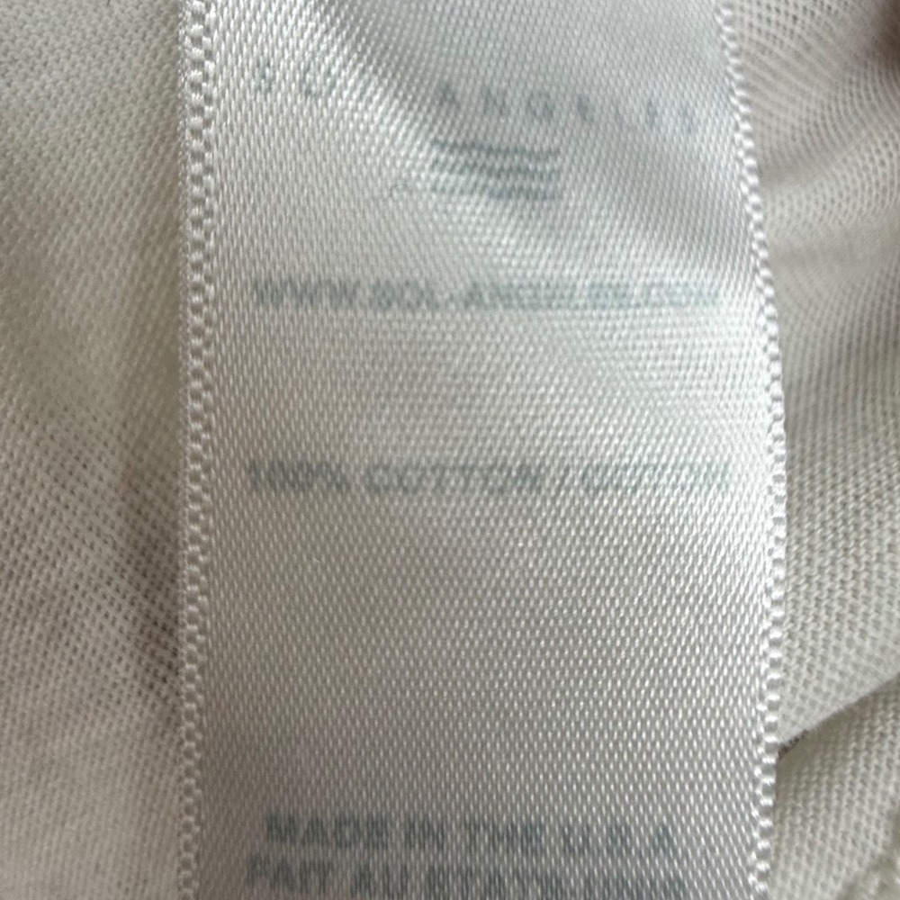 Sol Angeles Womens Love Ringer T-Shirt Patriotic Stars Stripes Sm thin retro - Picture 6 of 8